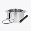 Série de 3 casseroles amovibles Casteline + Poignée Mutine Evolution 2.0 Noire + couvercle 20cm - Visuel 0